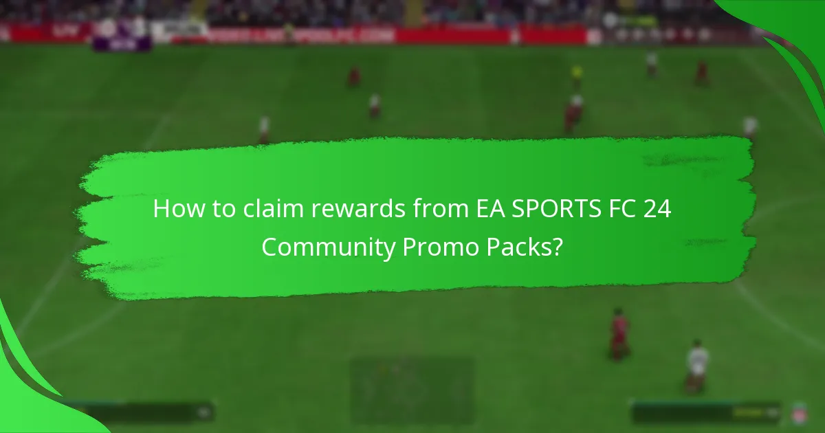 What rewards can players earn from Community Promo Packs?