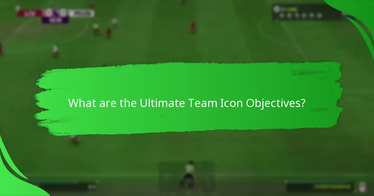 How to effectively tackle Icon Objectives challenges?