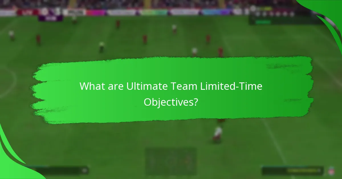 What rewards can players earn from limited-time objectives?