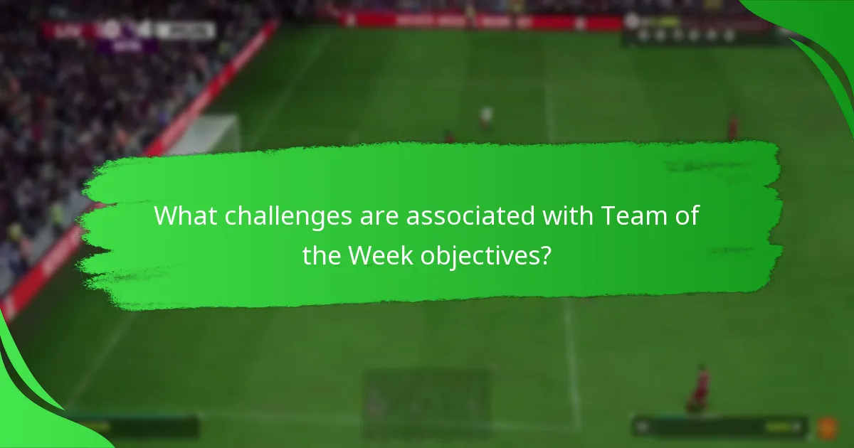 Which player items are featured in the current Team of the Week?