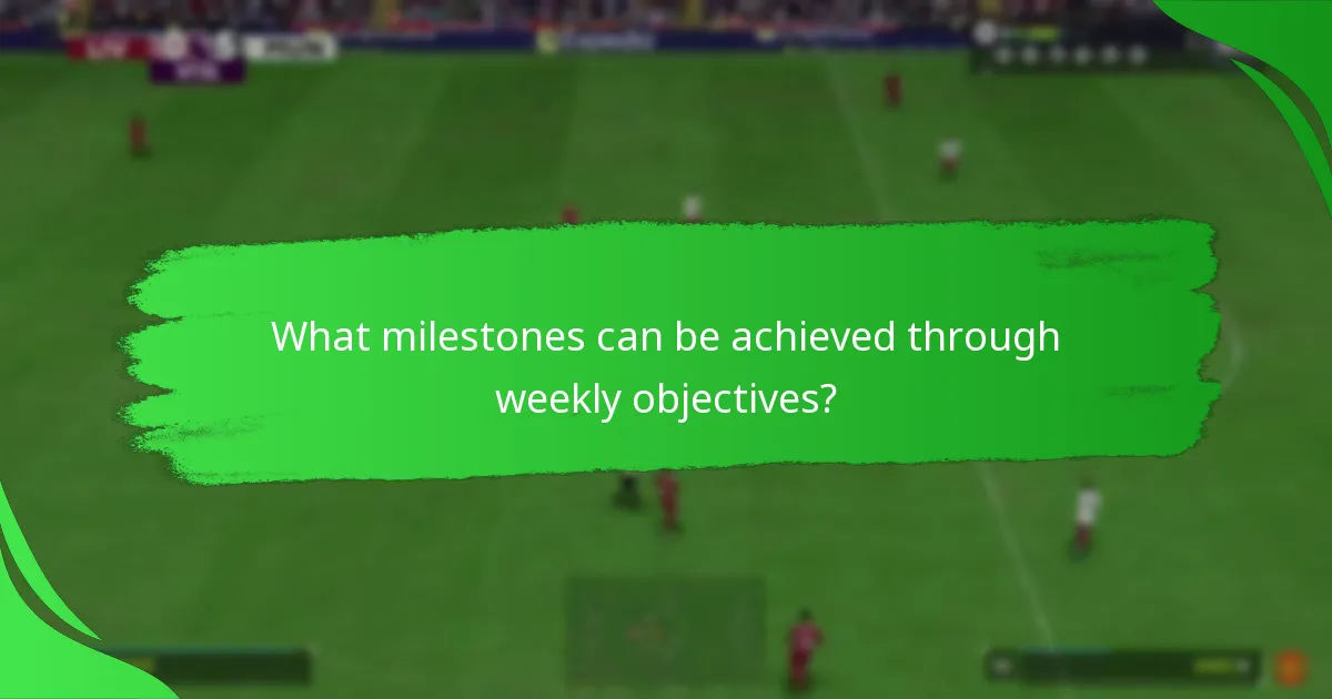 What challenges are faced when completing weekly objectives?