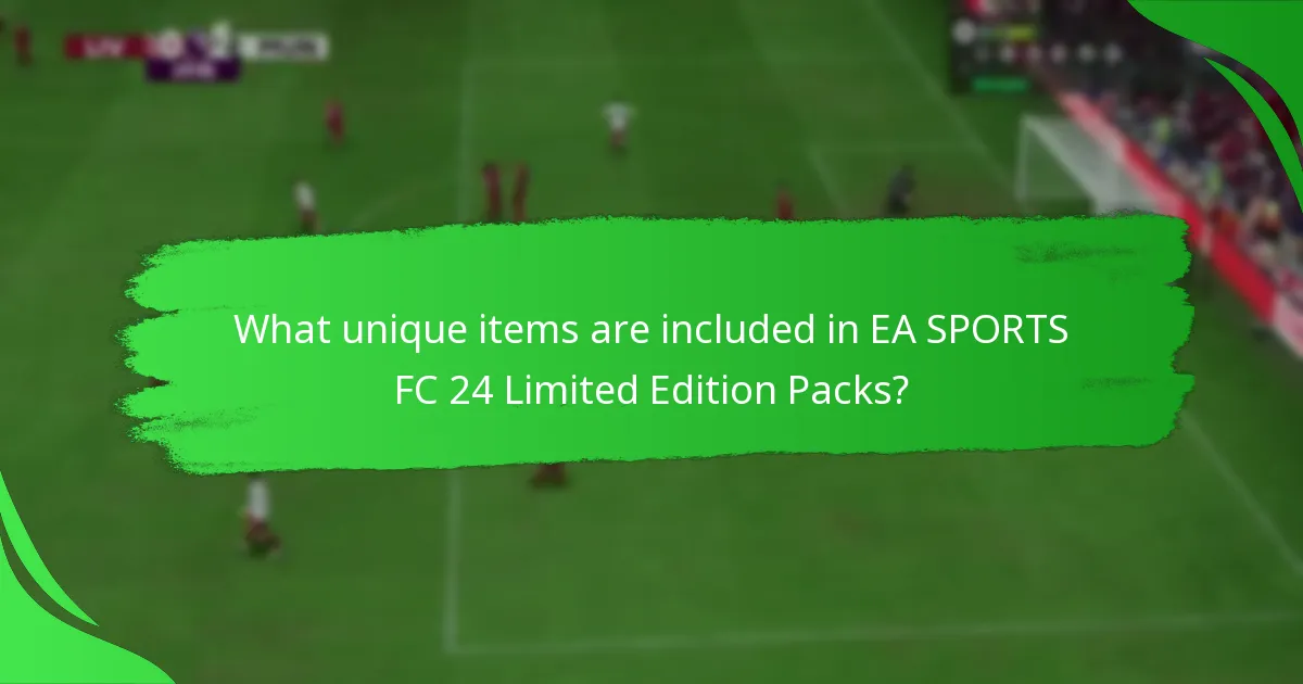 What are the pricing options for EA SPORTS FC 24 Limited Edition Packs?